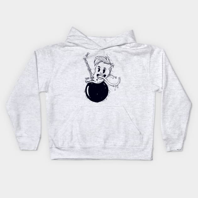 Wrecking ball Kids Hoodie by mikekoubou